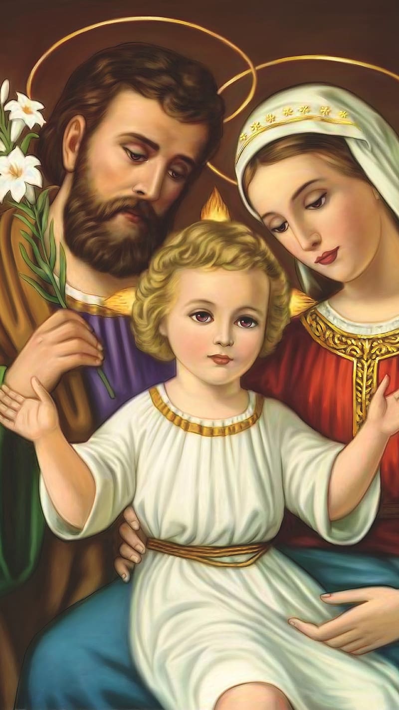 The Holy Family of Jesus, Mary and Joseph